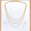 Medium Cable Ball 22k Gold Chain