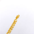 Classic Men's Link 22k Gold Bracelet