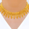 Palatial Layered Choker 22k Gold Set