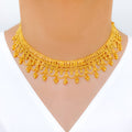 Palatial Layered Choker 22k Gold Set