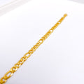 Classy Men's Link 22k Gold Bracelet