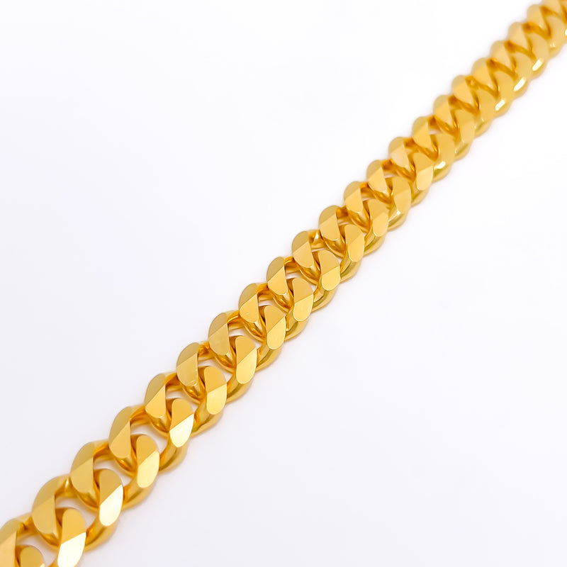 Timeless Men's Link 22k Gold Bracelet