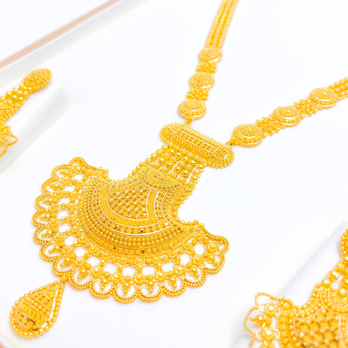 Exclusive Regal Bridal 22k Gold Set