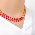 ruby-and-diamond-necklace-set