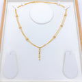 Matte Accented Two-Chain Necklace