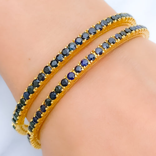 Royal Blue Sapphire Bangles