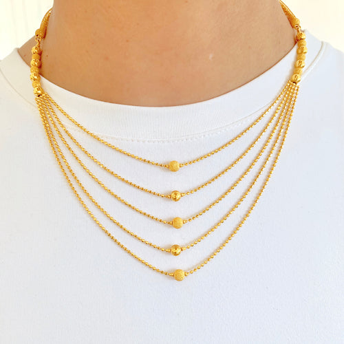 Five Lara Singapore Necklace Set