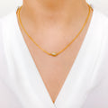 Two-Tone Everyday Necklace