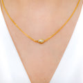 Two-Tone Everyday Necklace