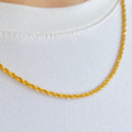 Solid Thin Rope Chain