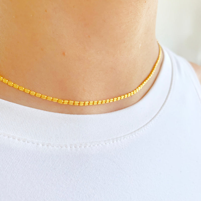 Flat Two-Piece Chain