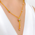Brightley Accented Tri-Color Necklace