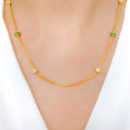 Chic 18" Stone Necklace