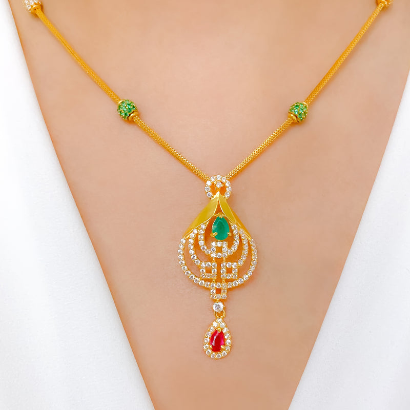Refined High Finish Rani Necklace
