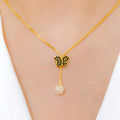 Adorable Butterfly + DropNecklace