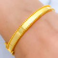 Classy Sleek Everyday 22k Gold Bangle Bracelet