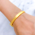 Exclusive Reversible 22k Gold Bangle Bracelet