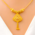 22k-gold-sophisticated-hanging-chain-necklace-set