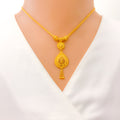 22k-gold-dainty-graceful-drop-necklace-set