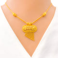 22k-gold-iconic-oval-necklace-set-w-dangling-chains