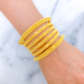 Exclusive Elevated Bangle Set