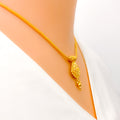 22k-gold-attractive-flower-accented-necklace-set