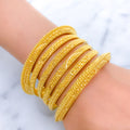 Exclusive Elevated Bangle Set