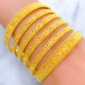 Classy High Finish Beaded Bangles