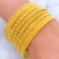 Upscale Vintage Motif Bangles