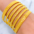 Elegant Decorative Bangle Set