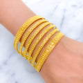 Elegant Decorative Bangle Set