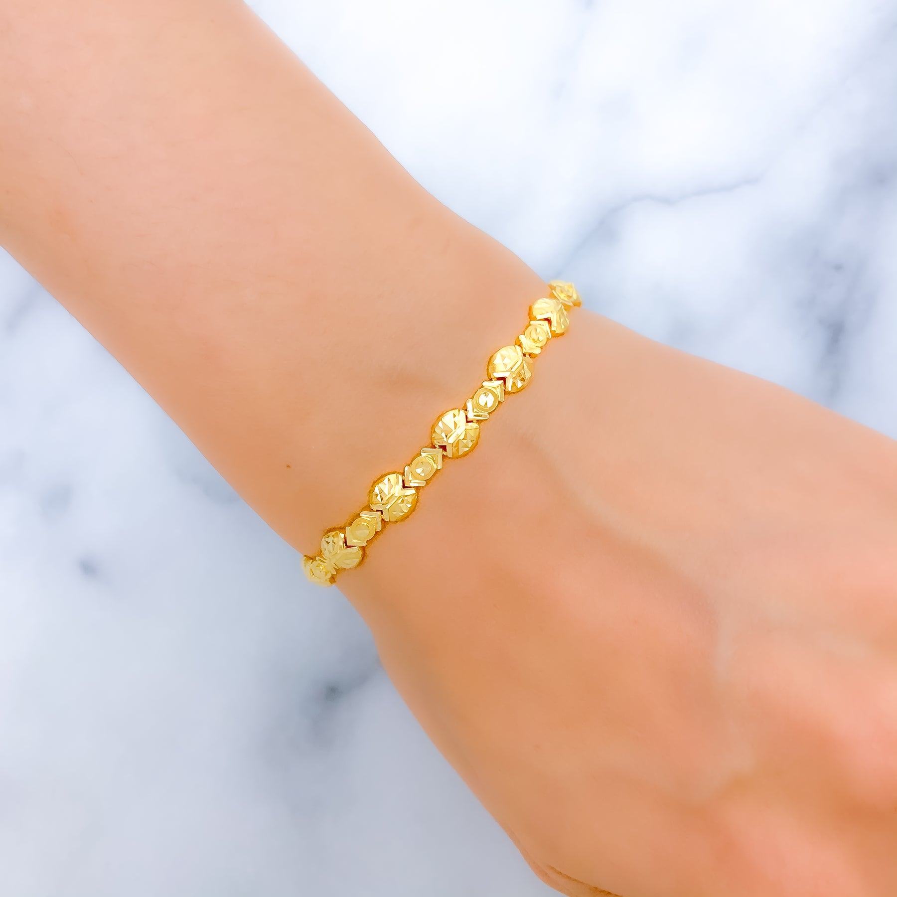 Buy ZHOU LIU FU 24K Solid Gold Bracelet, Real Pure Gold Jewelry Dainty  Fortune Cat Bag Lucky Plate Red Agate Bead Bracelet Online at  desertcartINDIA