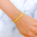 Stylish Marquise Link Bracelet