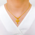 Dainty Multi-Bead 22k Gold Necklace Set