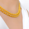 Classic Medium Gold Necklace Set