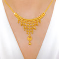 Decorative Medium Gold Necklace Set