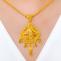 Festive Hanging 22k Gold Pendant Set