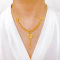 Magnificent Jali Heart Necklace Set