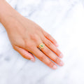 Classic Pear Shaped Stone Ring