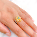 Classic Pear Shaped Stone Ring