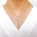 Bright Ritzy Star 22k Gold Necklace