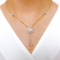 Bright Ritzy Star 22k Gold Necklace