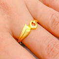 Chic Matte Finish Ring