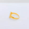 Radiant Gold Wired 22k Gold Ring