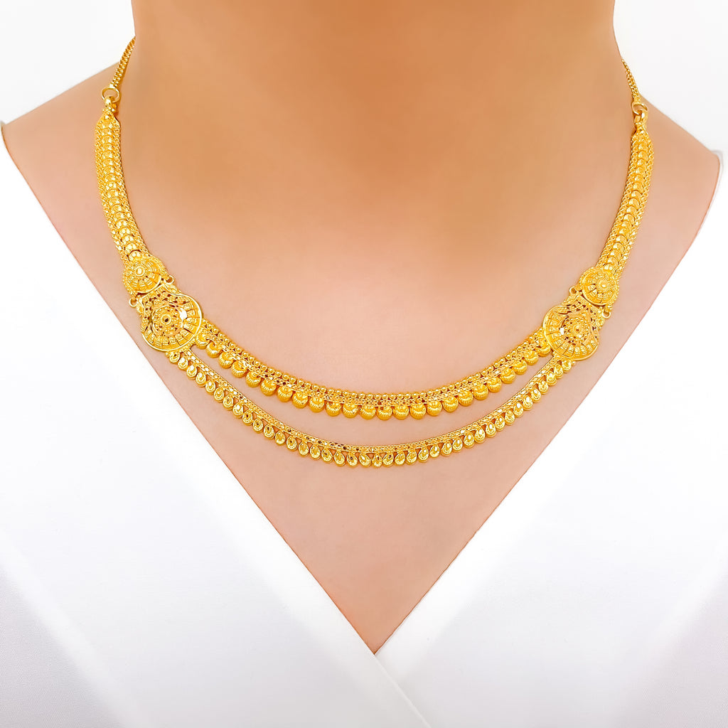 Classic Two Lara Necklace Set – Andaaz Jewelers