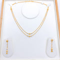 Delightful Two Chain Necklace Set