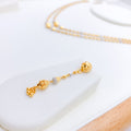 Delightful Two Chain Necklace Set