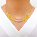 Beautiful Bead-Lined 22k Gold Lara Set