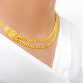 Beautiful Bead-Lined 22k Gold Lara Set