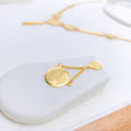 Stately Multi Coin Necklace Set